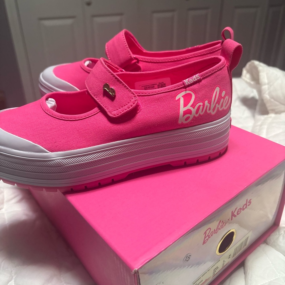 Barbie Pink Shoes by Keds